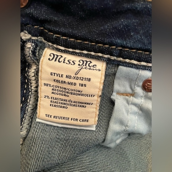 Miss Me Jeans Signature Skinny Jeans women’s size 26 - Picture 4 of 7